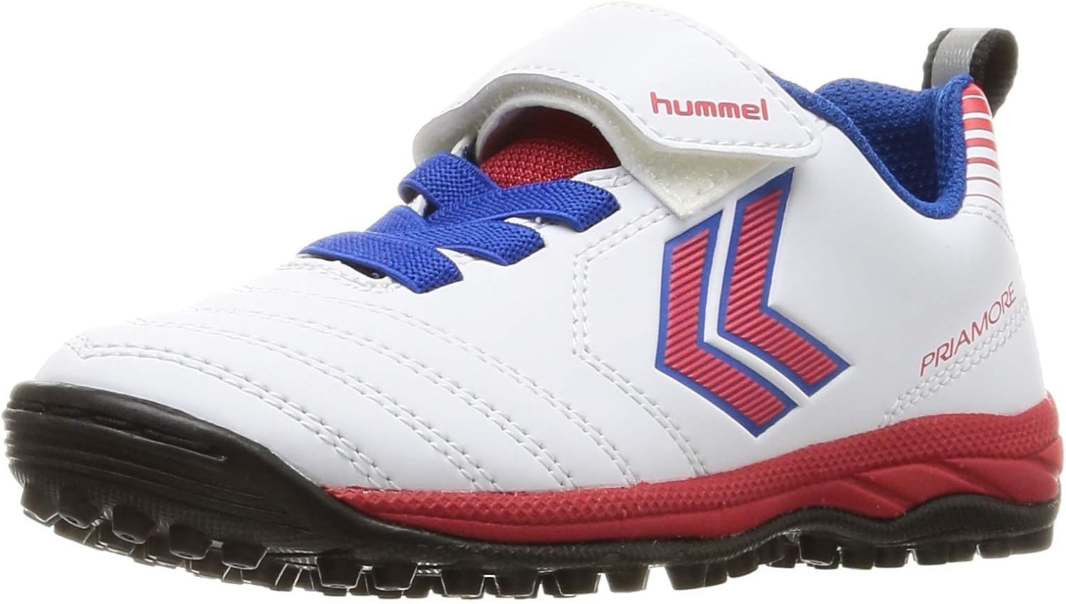 新品　hummel　プリアモーレV　１９センチ　中古１８センチ　2足セット hummel ヒュンメル キッズ サッカー トレーニングシューズ